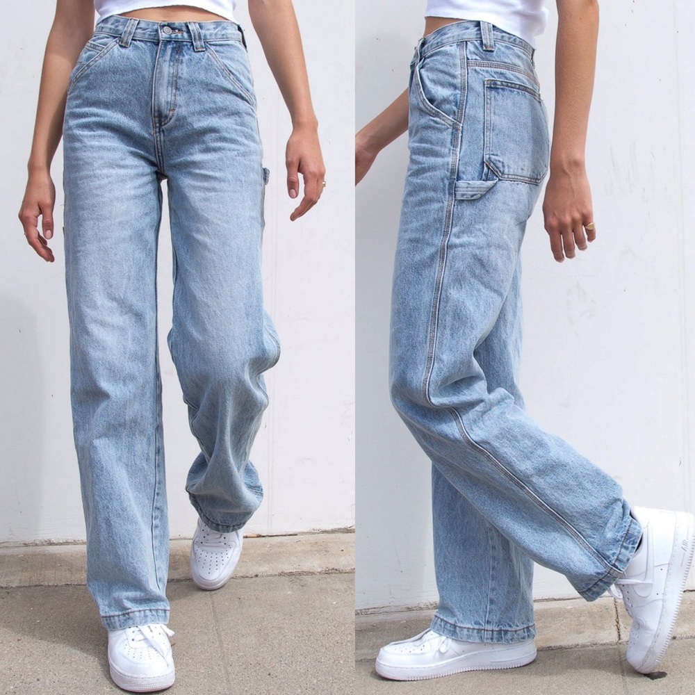 Brandy Melville Feanne Light Wash Jeans